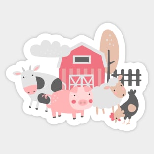 Farm life Sticker